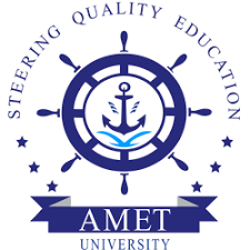 AMET university chennai Logo